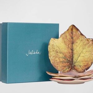 Juliska Forest Walk Leaf Plate Assorted